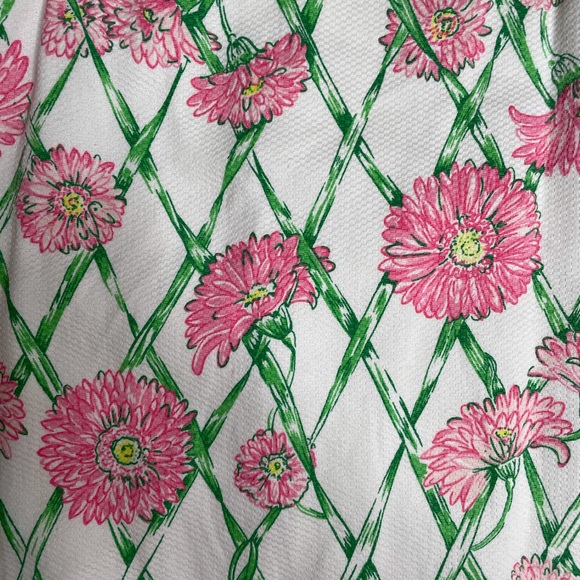 Lilly Pulitzer Daisy Print scalloped Hem Skirt - Picture 4 of 11